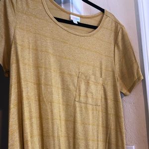 Lularoe Carly high/low with pocket baby doll dress